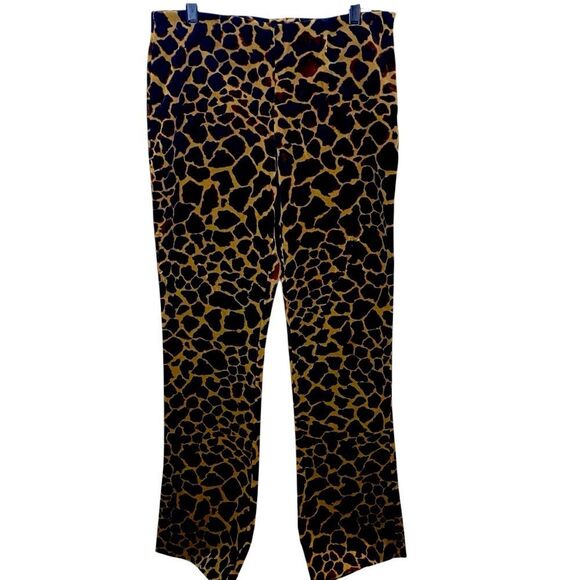 Leopard Print Pants Sz 6 - Picture 1 of 5